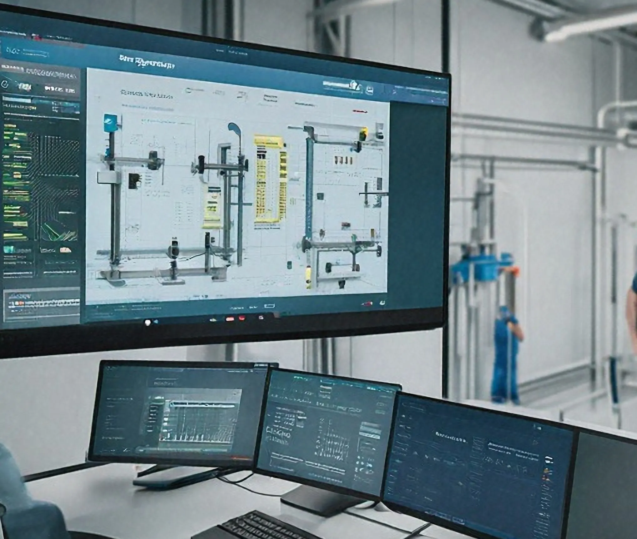 SCADA systems visual from Al Qudwa materials